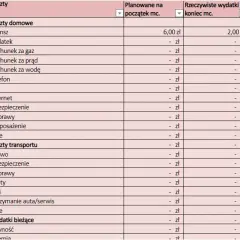 Skuteczny szablon budżetu domowego - pobierz i zaplanuj finanse