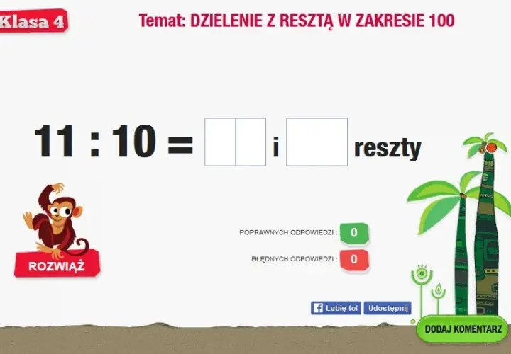 Szybkie dzielenie z resztą online - najlepsze kalkulatory i narzędzia 2025