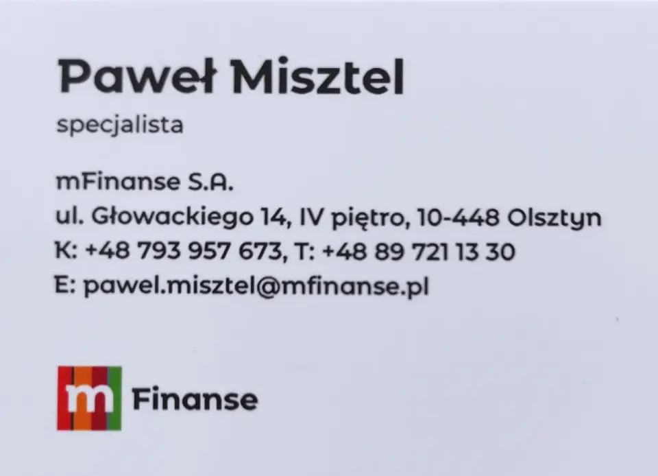 Najlepsi doradcy kredytowi w Olsztynie - ranking